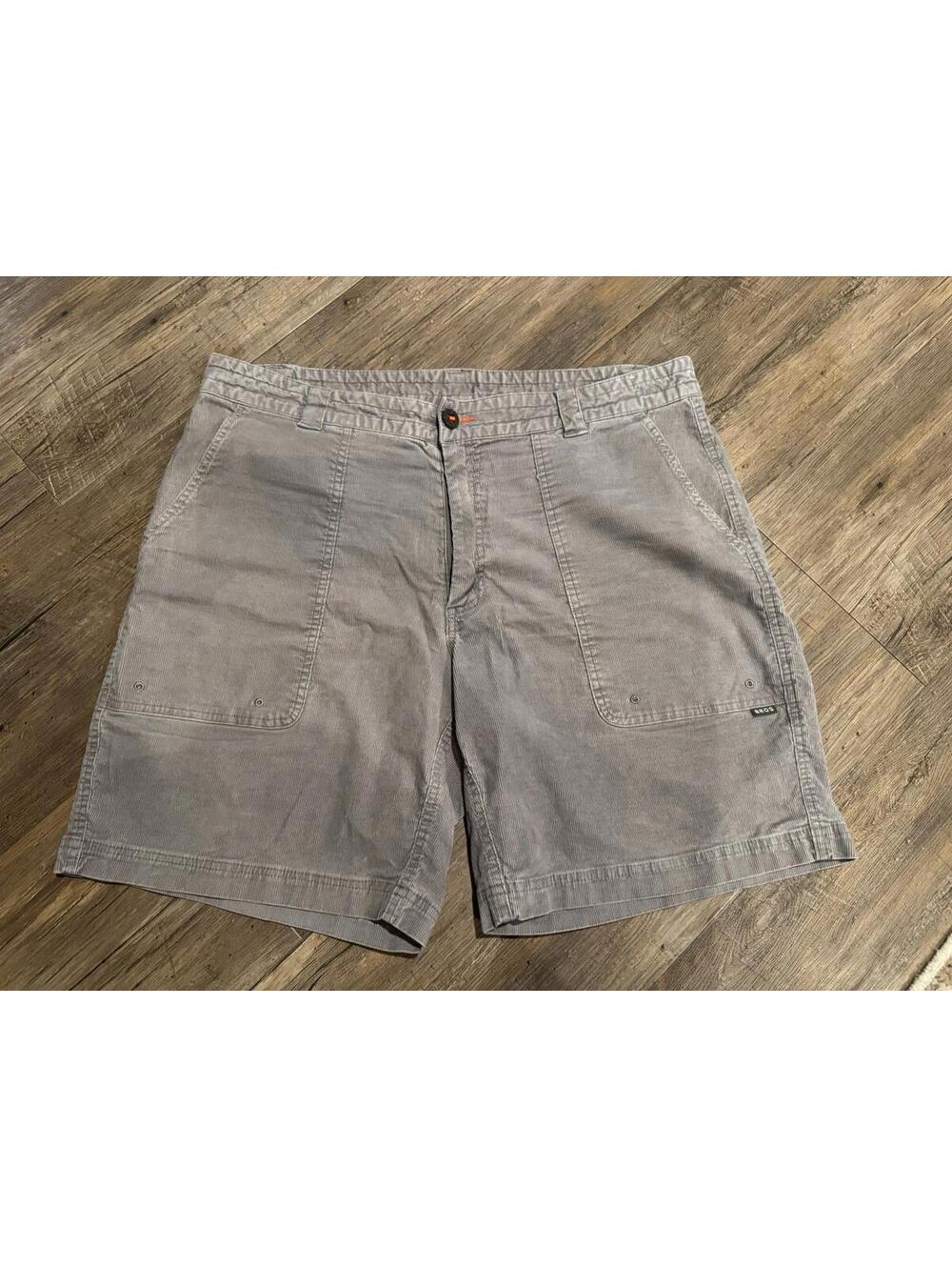 Howler Brothers Men's Green Corduroy Shorts Sz 38 EUC